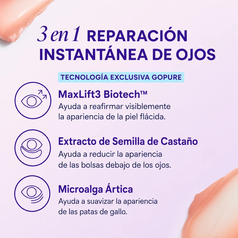 Gel Reafirmante Contorno de Ojos