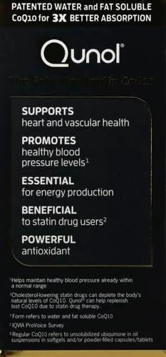 Suplemento de CoQ10 para salud cardiovascular