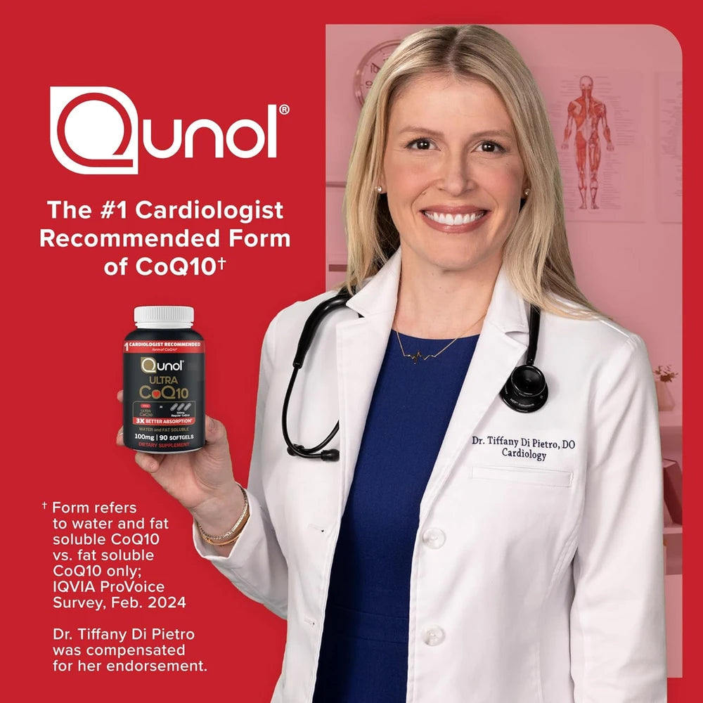 Suplemento de CoQ10 para salud cardiovascular