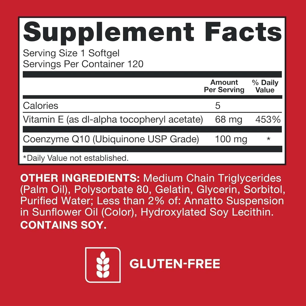 Suplemento de CoQ10 para salud cardiovascular