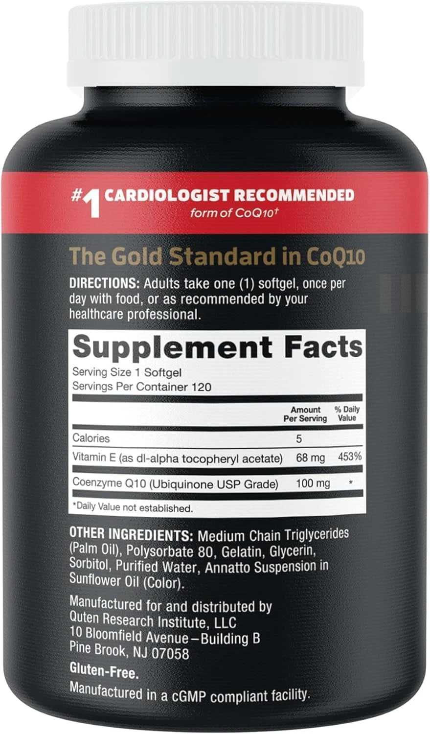Suplemento de CoQ10 para salud cardiovascular