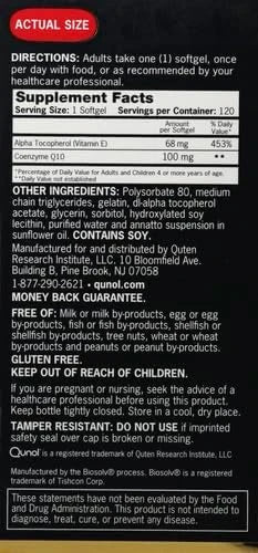 Suplemento de CoQ10 para salud cardiovascular