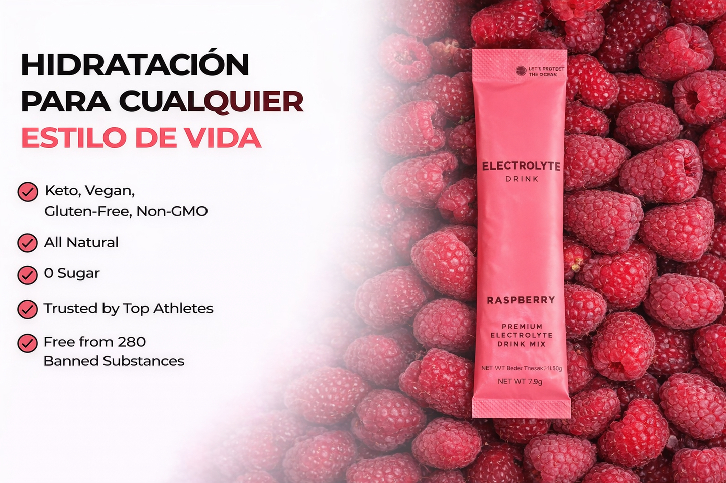 Electrolitos en polvo – Hidratación instantánea