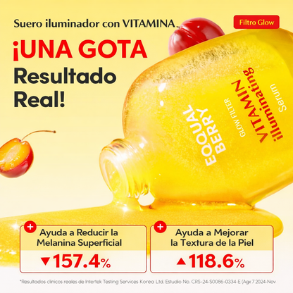 EQQUALBERRY Suero iluminador