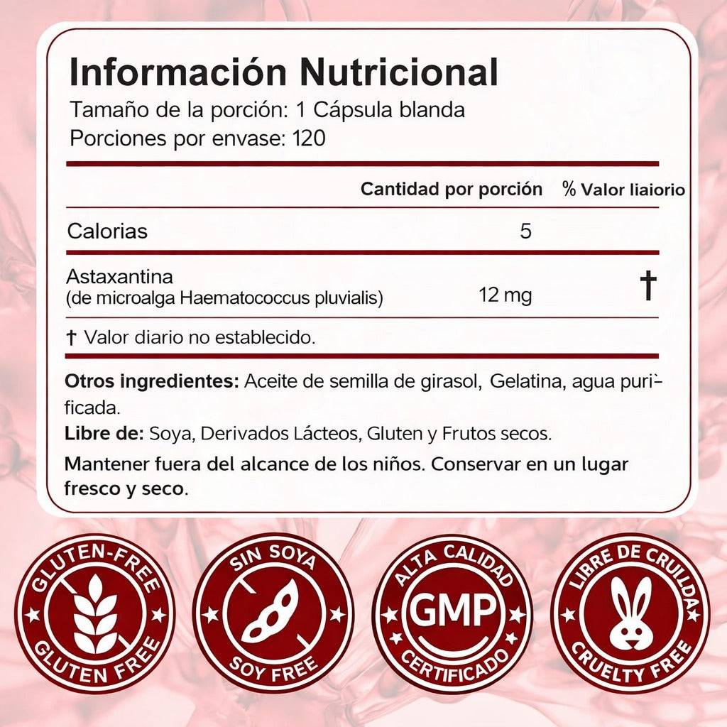 SUPLEMENTO ASTAXANTINA