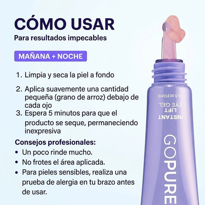 Gel Reafirmante Contorno de Ojos