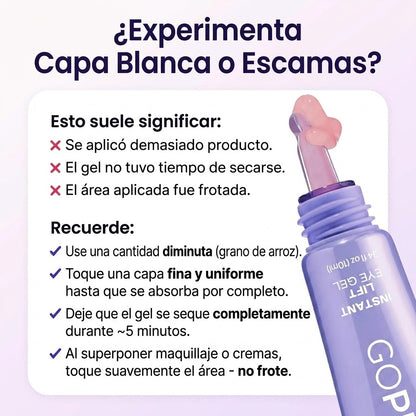 Gel Reafirmante Contorno de Ojos