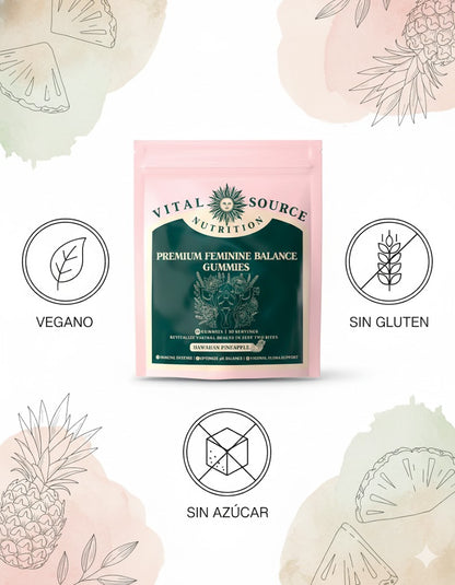 Gomitas de equilibrio femenino